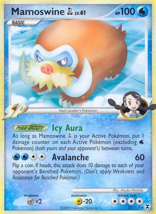 Mamoswine GL - 27/106 [Rising Rivals] Reverse Holofoil