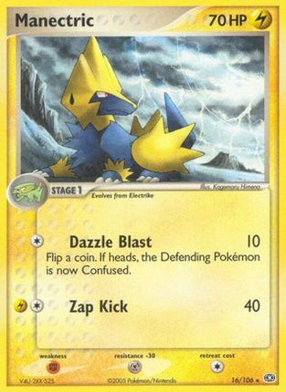 Manectric - 016/106 [Emerald] Reverse Holofoil