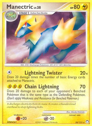 Manectric - 28/null [Mysterious Treasures]