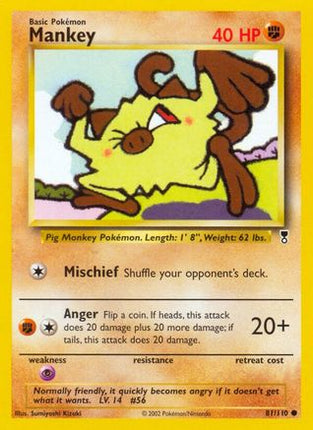 Mankey - 81/110 [Legendary Collection] Reverse Holofoil