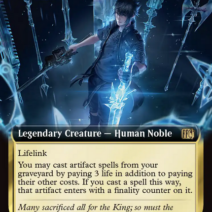 Noctis, Prince of Lucis (Extended Art) [FINAL FANTASY] Foil