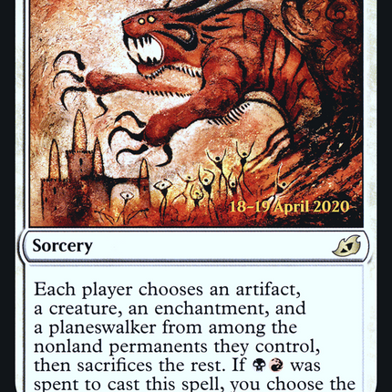 Mythos of Snapdax [Ikoria: Lair of Behemoths Promos] Prerelease Foil