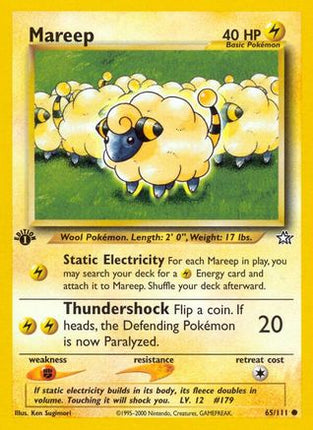 Mareep - 65/111 [Neo Genesis] Unlimited