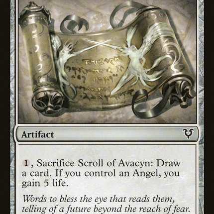 Scroll of Avacyn [Avacyn Restored]
