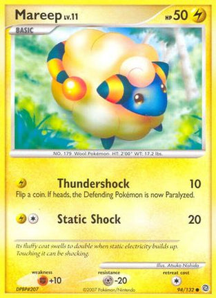 Mareep - 94/132 [Secret Wonders] Reverse Holofoil