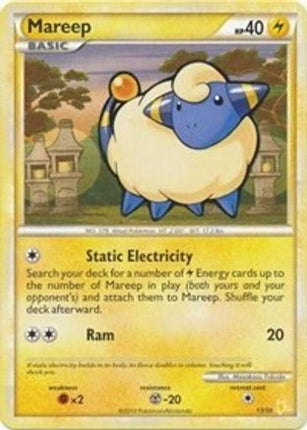 Mareep (#) 13- HGSS Trainer Kit Gyarados & Raichu
