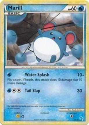 Marill (#) 24- HGSS Trainer Kit Gyarados & Raichu
