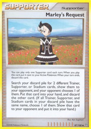 Marley's Request - 87/106 [Stormfront] Reverse Holofoil
