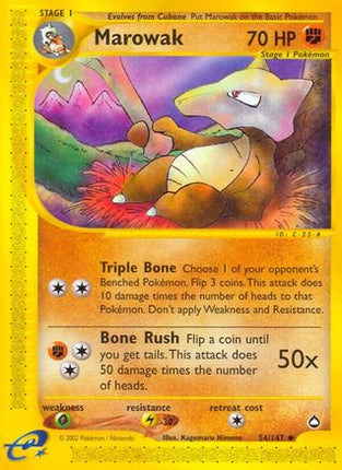 Marowak - 54/147 [Aquapolis]
