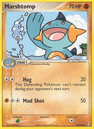 Marshtomp - 038/100 [Crystal Guardians] Reverse Holofoil