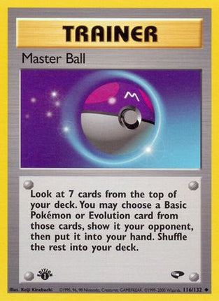 Master Ball - 116/132 [Gym Challenge] Unlimited