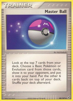 Master Ball - 88/107 [Deoxys]