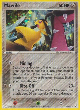 Mawile - 9/100 [Crystal Guardians] Reverse Holofoil