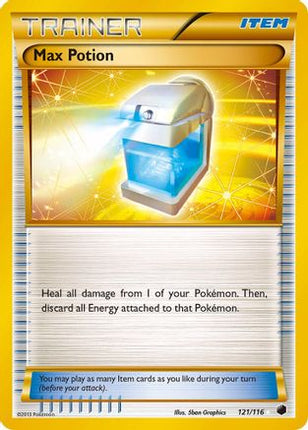 Max Potion (121 Secret Rare) - 121/106 [Plasma Freeze] Holofoil