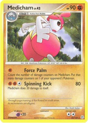 Medicham - 32/130 [Diamond and Pearl] Reverse Holofoil