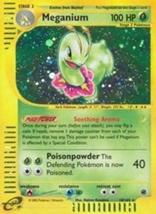 Meganium (18) - 18/165 [Expedition] Holofoil