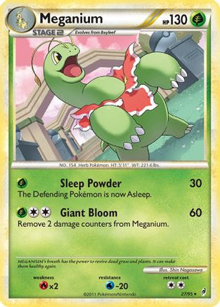 Meganium - 27/95 [Call of Legends] Reverse Holofoil