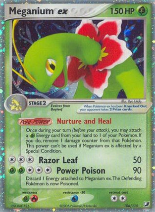 Meganium ex - 106/115 [Unseen Forces] Holofoil