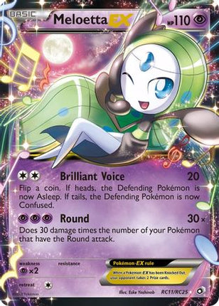 Meloetta EX - RC11/106 [Legendary Treasures: Radiant Collection] Holofoil