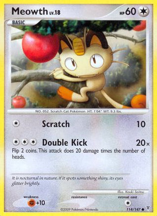 Meowth - 114/106 [Supreme Victors] Reverse Holofoil