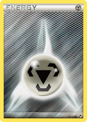 Metal Energy (Basic) - 112/114 [Black and White] Reverse Holofoil