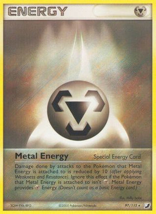 Metal Energy (Special) - 97/115 [Unseen Forces] Reverse Holofoil