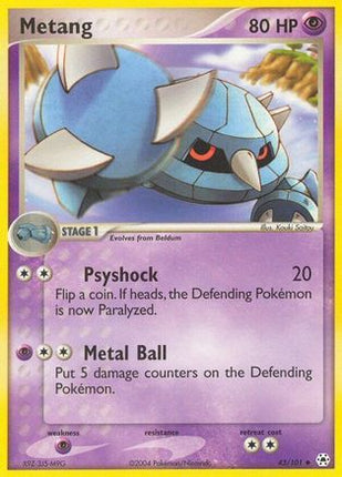 Metang - 43/101 [Hidden Legends]
