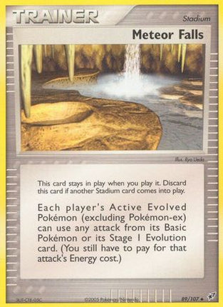 Meteor Falls - 89/107 [Deoxys] Reverse Holofoil