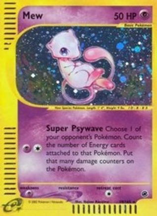 Mew (19) - 19/165 [Expedition] Holofoil
