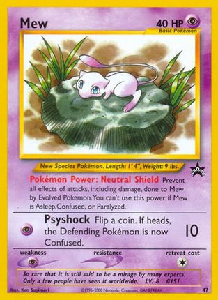 Mew (47) - 47/null [WoTC Promo]