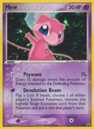 Mew - 040 (Trainer's Challenge Set) - 40/null [Nintendo Promos] Holofoil
