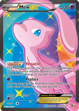 Mew EX (Full Art) - RC24/106 [Legendary Treasures: Radiant Collection] Holofoil