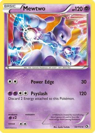Mewtwo - 53/106 [Legendary Treasures] Holofoil