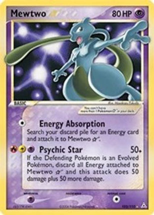 Mewtwo Star - 103/null [Holon Phantoms] Holofoil