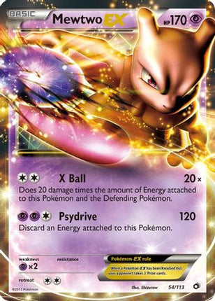 Mewtwo EX - 54/106 [Legendary Treasures] Holofoil