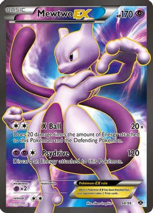 Mewtwo EX (98 Full Art) - 98/99 [Next Destinies] Holofoil