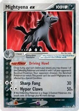 Mightyena ex - 101/null [Holon Phantoms] Holofoil