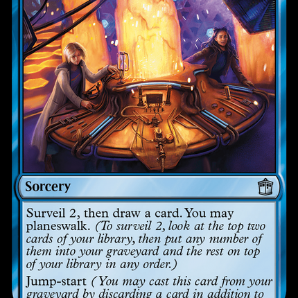 Start the TARDIS [Doctor Who] Surge Foil