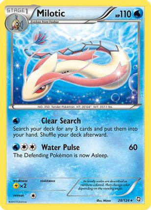 Milotic - 28/124 [Dragons Exalted] Reverse Holofoil