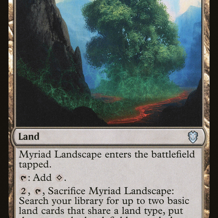Myriad Landscape [Crimson Vow Commander]