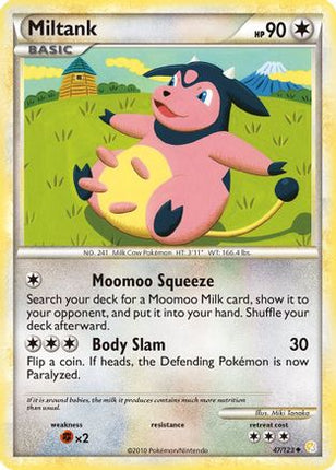 Miltank - 47/106 [HeartGold SoulSilver] Reverse Holofoil