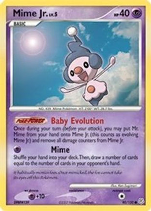Mime Jr. - 90/130 [Diamond and Pearl] Reverse Holofoil