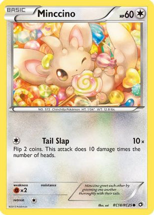 Minccino - RC18/106 [Legendary Treasures: Radiant Collection] Holofoil