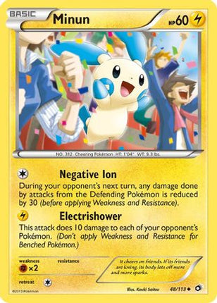 Minun - 48/106 [Legendary Treasures]