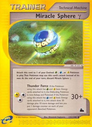 Miracle Sphere Gamma - 131/144 [Skyridge]