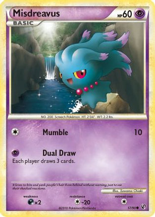 Misdreavus - 57/106 [Undaunted] Reverse Holofoil