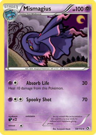 Mismagius - 58/106 [Legendary Treasures] Reverse Holofoil