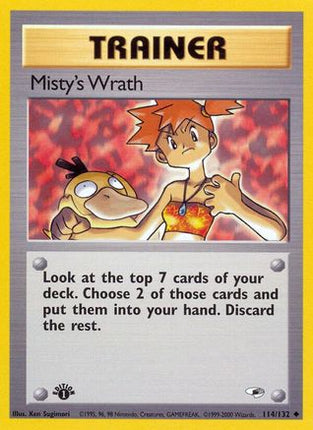 Misty's Wrath - 114/132 [Gym Heroes] Unlimited