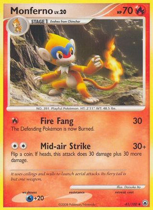 Monferno - 41/106 [Majestic Dawn] Reverse Holofoil