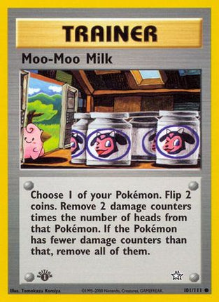 Moo-Moo Milk - 101/111 [Neo Genesis] 1st Edition